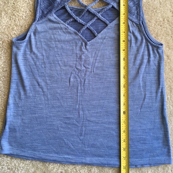 Stitch Fix Skies Are Blue Anbria Cross Back Top - Picture 6 of 8
